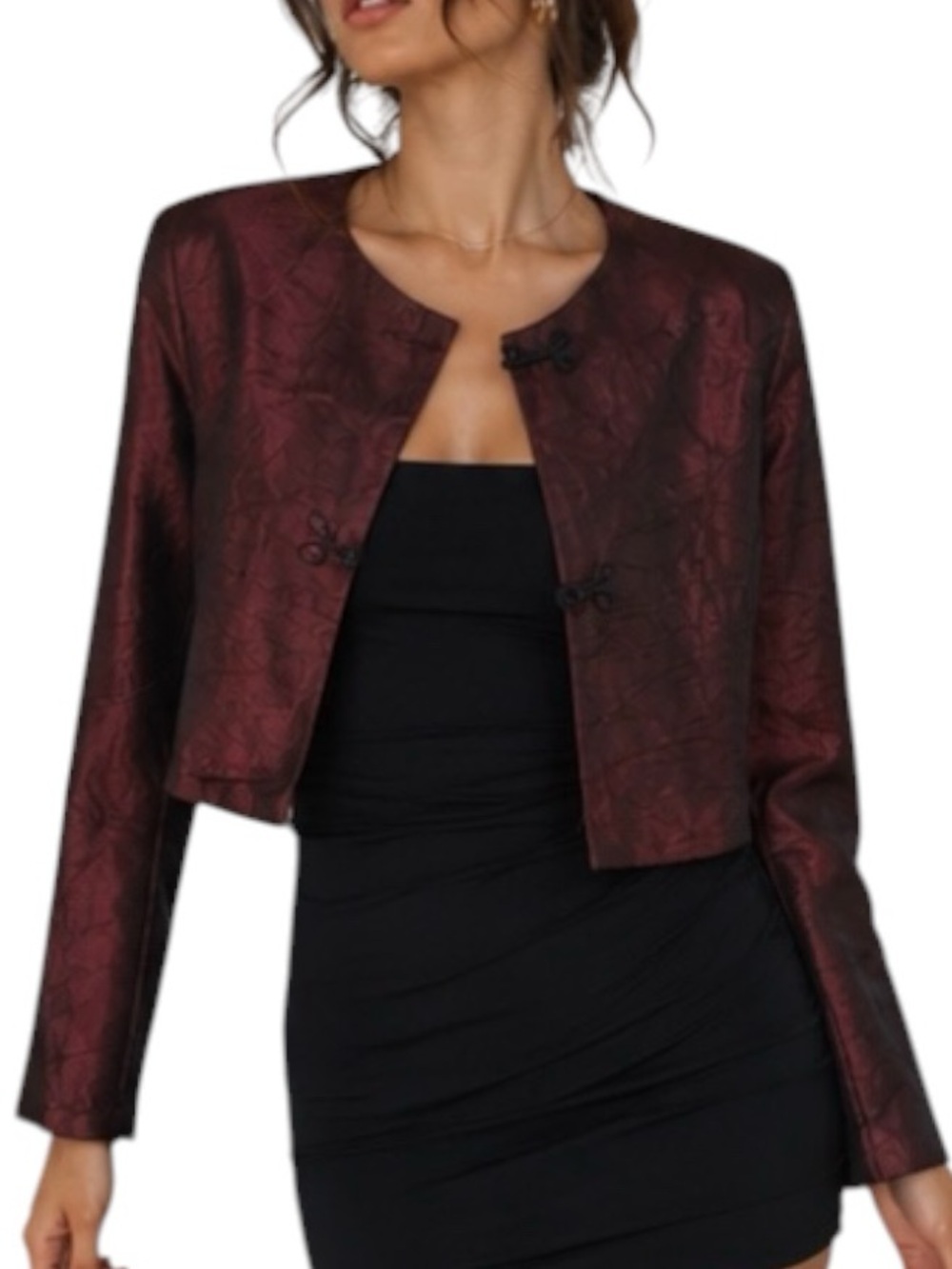 Contempo Casuals | Crop Jacket